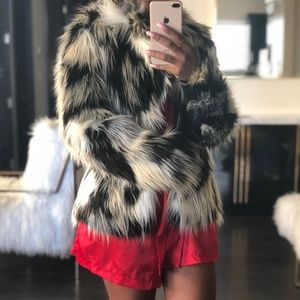 Faux Fur Jacket